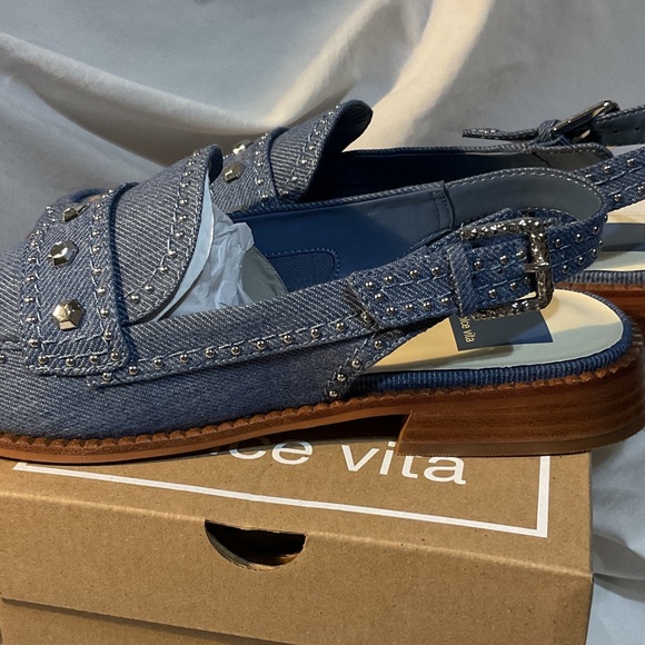 Dolce Vita Blue Denim Shoes - Picture 5 of 7